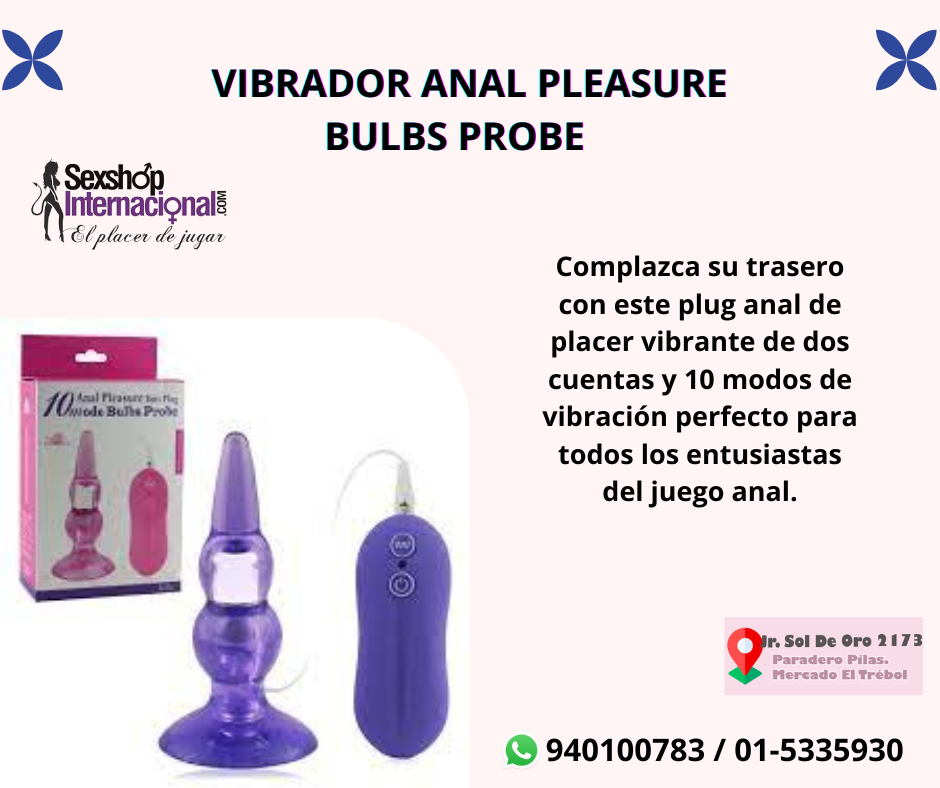 BULBS PROBE VIBRADOR ANAL 